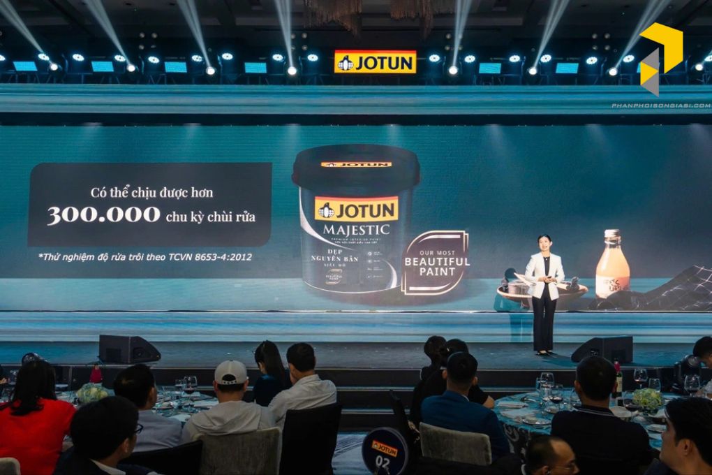Jotun tự hào ra mắt sơn nội thất với màu sắc trung thực, không phản quang, bền bỉ và dễ lau chùi