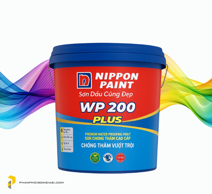 Sơn chống thấm ngoại thất cao cấp Nippon WP 200 Plus