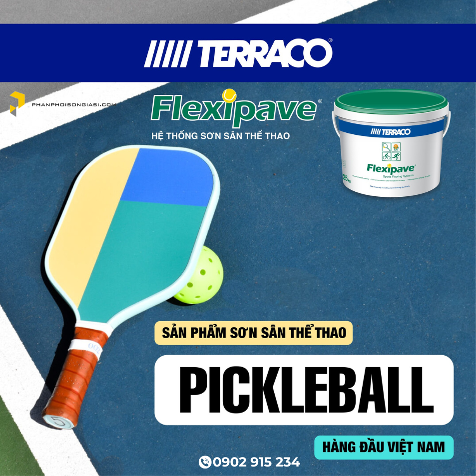 SƠN SÂN THỂ THAO PICKLEBALL HÀNG ĐẦU VIỆT NAM