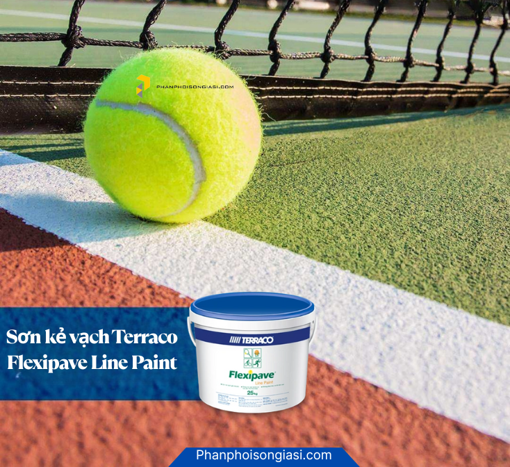 Sơn kẻ vạch Terraco Flexipave Line Paint