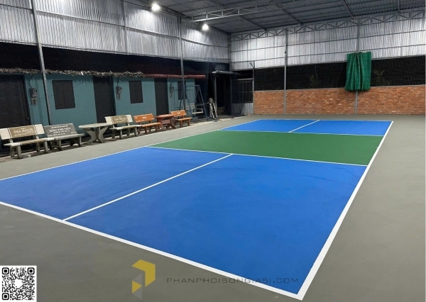 Sơn nền sân Pickleball
