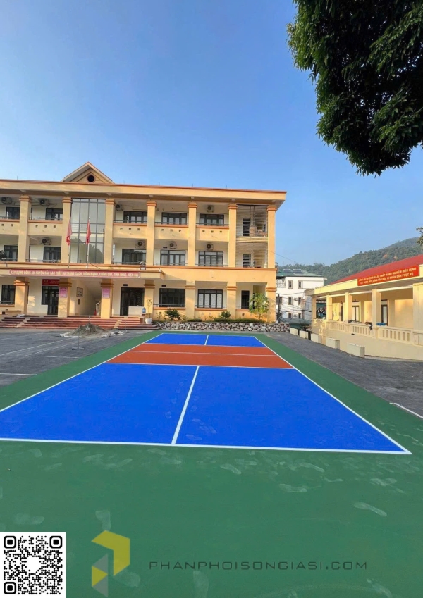 Sơn nền sân Pickleball